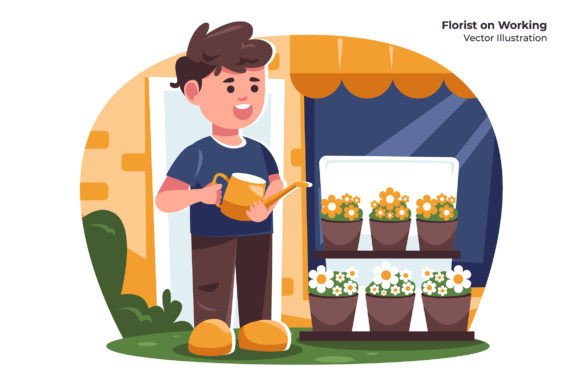 Download Florist on Working - Premium Resources